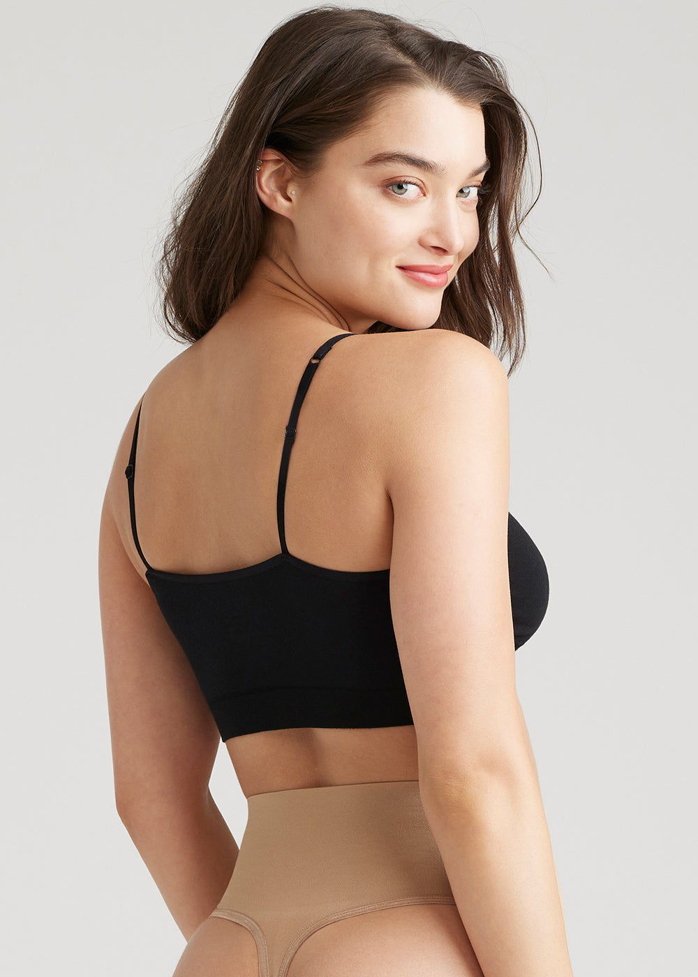 Audrey Wire Free Unlined Bralette - Yummie SoftServe™(Black,S/M)