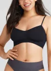 Audrey Wire Free Unlined Bralette - Yummie SoftServe™(Black,S/M)