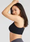 Audrey Wire Free Unlined Bralette - Yummie SoftServe™(Black,S/M)