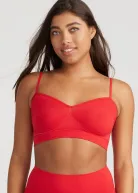 Audrey Wire Free Unlined Bralette - Yummie SoftServe™(Salsa,S/M)