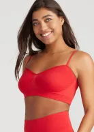 Audrey Wire Free Unlined Bralette - Yummie SoftServe™(Salsa,S/M)