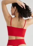 Audrey Wire Free Unlined Bralette - Yummie SoftServe™(Salsa,S/M)