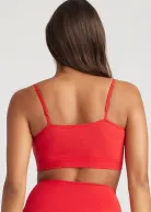 Audrey Wire Free Unlined Bralette - Yummie SoftServe™(Salsa,S/M)
