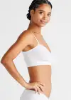 Audrey Wire Free Unlined Bralette - Yummie SoftServe™(White,S/M)