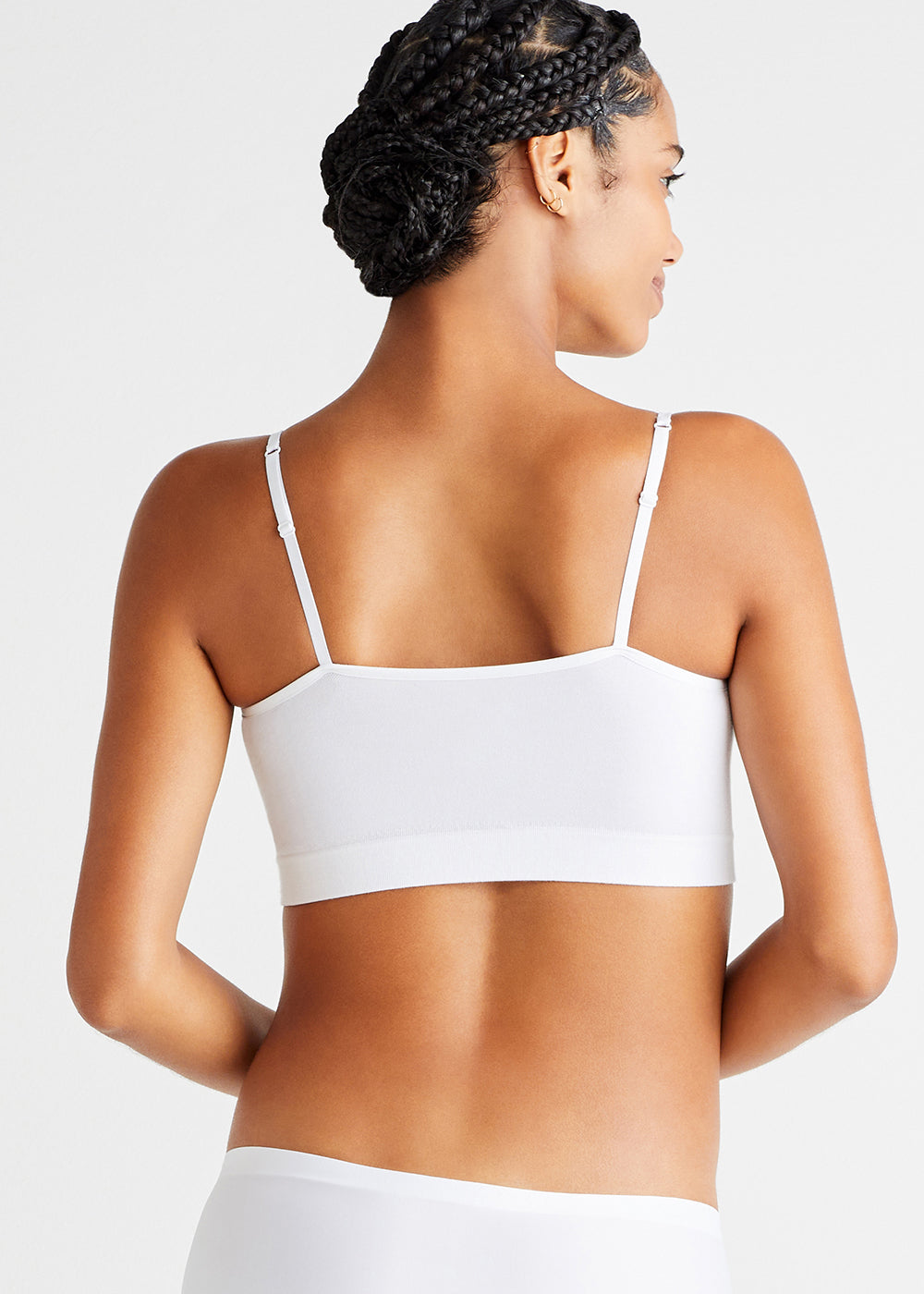 Audrey Wire Free Unlined Bralette - Yummie SoftServe™(White,S/M)