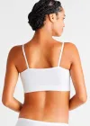 Audrey Wire Free Unlined Bralette - Yummie SoftServe™(White,S/M)