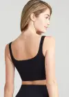 Tanya Bralette w/ Removable Pads - Yummie SoftServe™(Black,S/M)