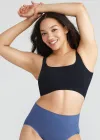 Tanya Bralette w/ Removable Pads - Yummie SoftServe™(Black,S/M)