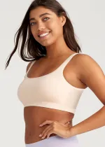 Tanya Bralette w/ Removable Pads - Yummie SoftServe™(Frappe,S/M)