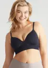 Dawn Contour Bra(Black,XS)