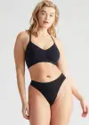 Emmie T-Back Bralette w/ Removable Pads - Yummie SoftServe™(Black,S/M)