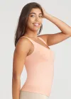 2-Way Shaping Tank Top - Yummie SoftServe™(English Rose,S/M)