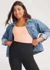 2-Way Shaping Tank Top - Yummie SoftServe™(English Rose,S/M)