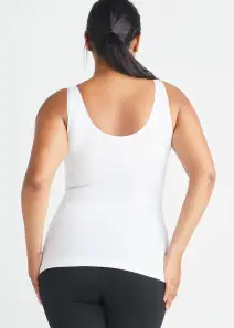 2-Way Shaping Tank Top - Yummie SoftServe™(White,S/M)