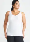 2-Way Shaping Tank Top - Yummie SoftServe™(White,S/M)