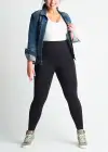 Seamless Shaping Legging(Black,S/M)