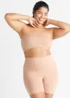 Bandeau Bra w/ Removable Pads(Almond,S/M)