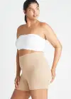 Bandeau Bra w/ Removable Pads(White,S/M)