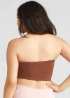 Bandeau Bra w/ Removable Pads(Copper Glow,S/M)