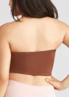 Bandeau Bra w/ Removable Pads(Copper Glow,S/M)