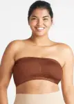 Bandeau Bra w/ Removable Pads(Copper Glow,S/M)
