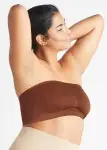 Bandeau Bra w/ Removable Pads(Copper Glow,S/M)