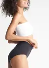 Bandeau Bra w/ Removable Pads(White,S/M)