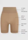 Ultralight Shapewear Slip Short(Almond,S/M)