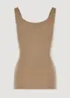 Sadie Shapewear Tank Top w/ Built In Bra(Almond,S/M)