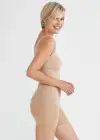 Sadie Shapewear Tank Top w/ Built In Bra(Almond,S/M)