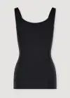 Sadie Shapewear Tank Top w/ Built In Bra(Black,S/M)