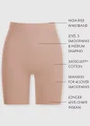 Rosie Shapewear Slip Short - 360Sculpt™ Cotton(Almond,S/M)
