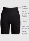 Rosie Shapewear Slip Short - 360Sculpt™ Cotton(Black,S/M)