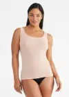 Anna Scoop Neck Shaping Tank Top - 360Sculpt™ Cotton