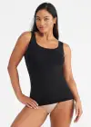 Anna Scoop Neck Shaping Tank Top - 360Sculpt™ Cotton