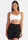 Brigitta Mid Waist Shapewear Thigh Shaper - Yummie SoftServe™(Black,S/M)