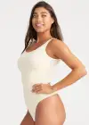 Ivy Shapewear Thong Bodysuit(Nude,S/M)
